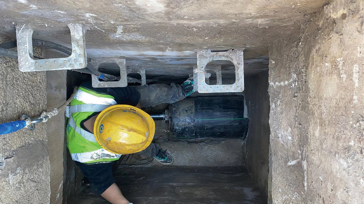 涞水HDPE短管内衬法